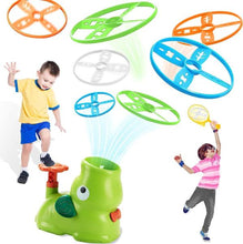 Cargar imagen en el visor de la galería, Juguete lanzador de discos voladores de colores.
