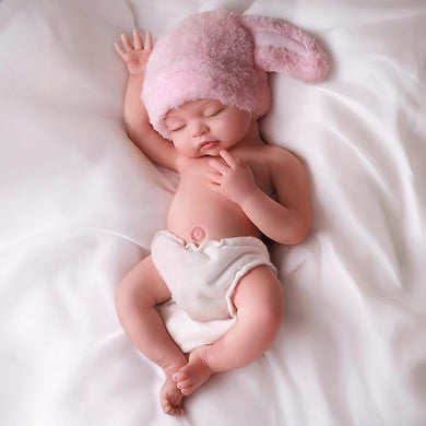 Bebé Reborn de Silicona Platinum Flexible – Cuerpo Completo 👶