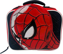 Cargar imagen en el visor de la galería, Fast Forward Mochila desplegable con licencia para niños de 16 pulgadas con lonchera (Spiderman-negro), Multi colorido, Spiderman-negro