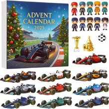 Cargar imagen en el visor de la galería, Calendario de Adviento Racing 🏎️ – 24 Adornos de Acrílico para el Árbol de Navidad