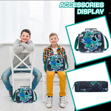 Cargar imagen en el visor de la galería, HTgroce Dinosaurio Mochila Con Ruedas Niño, Mochila Ruedas Niño, Mochilas Escolares Con Ruedas 8 años