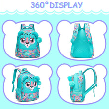 Cargar imagen en el visor de la galería, Kids Backpacks for Girls School Bag Cute Girls Backpacks Ages 8-10 with Lunch Box Pencil Case Bookbag Set Travel Backpack for Preschool Kindergarten Elementary Students