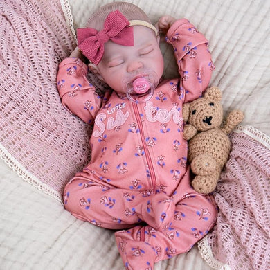Muñeca Reborn AORI “Little Sister” – ¡Duerme como un angelito! 💖🌙 👶💤