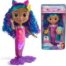 Cargar imagen en el visor de la galería, Gabby&#39;s Dollhouse: The Movie, Sing &amp; Shine Mermaid Gabby, Waterproof Mermaid Doll with Lights &amp; Sounds, Kids Toys for Girls &amp; Boys Ages 3 and Up