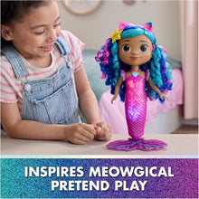 Cargar imagen en el visor de la galería, Gabby&#39;s Dollhouse: The Movie, Sing &amp; Shine Mermaid Gabby, Waterproof Mermaid Doll with Lights &amp; Sounds, Kids Toys for Girls &amp; Boys Ages 3 and Up