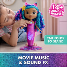 Cargar imagen en el visor de la galería, Gabby&#39;s Dollhouse: The Movie, Sing &amp; Shine Mermaid Gabby, Waterproof Mermaid Doll with Lights &amp; Sounds, Kids Toys for Girls &amp; Boys Ages 3 and Up