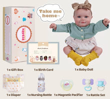 Cargar imagen en el visor de la galería, Muñeca con accesorios  - Sleeping Reborn Baby Girl