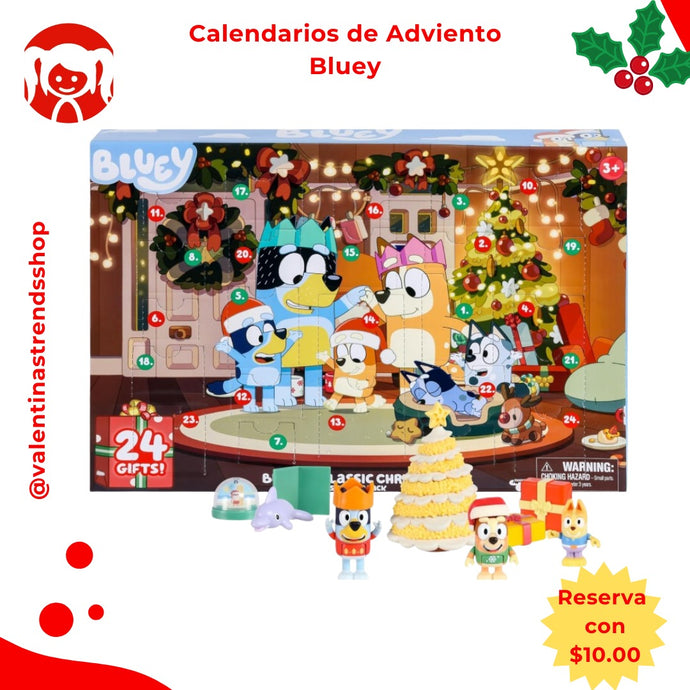 Calendario de Adviento Bluey’s Classic Christmas 🎄🎁