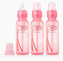 Cargar imagen en el visor de la galería, 6 botellas Dr. Brown´s de 8 onz ( 3 lavanda, 3 rosa)